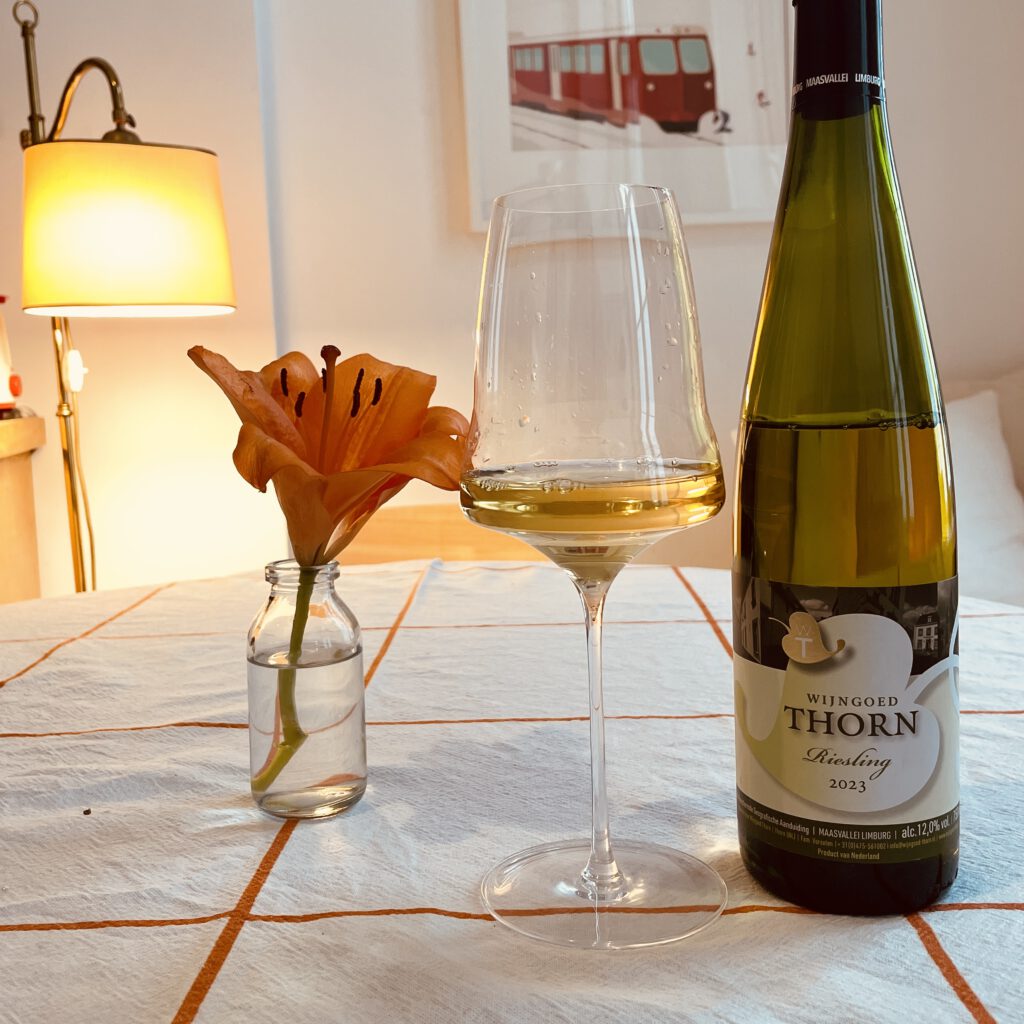 Der Riesling vom Wijngoed Thorn aus Maasvallei.